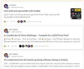 Lovable Vibe Coding Skool Community gallery image