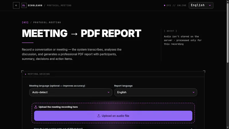EchoLearn screenshot 3