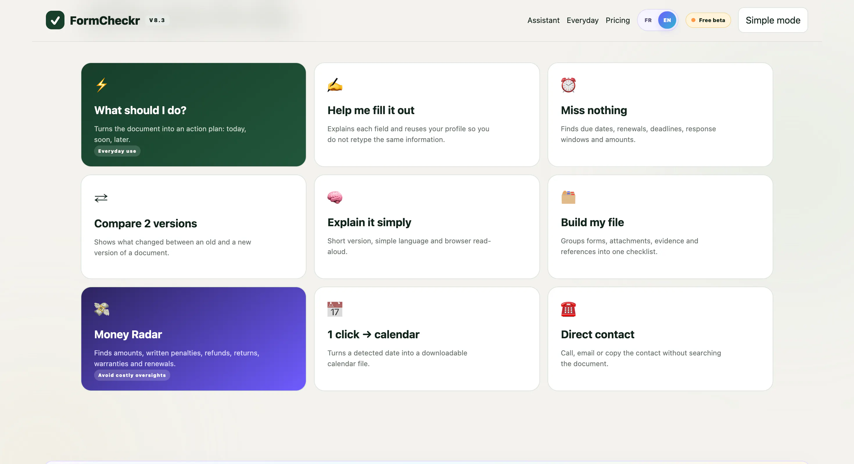 FormCheckr V8.2 BETA gallery image