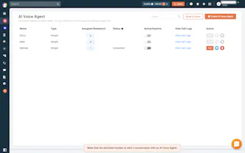 CallHippo AI Voice Agent gallery image