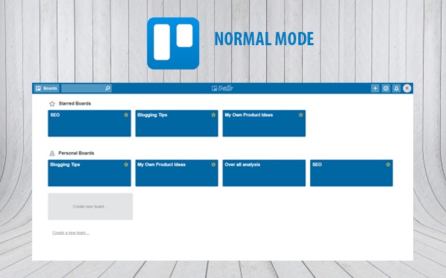 Trello Night Image