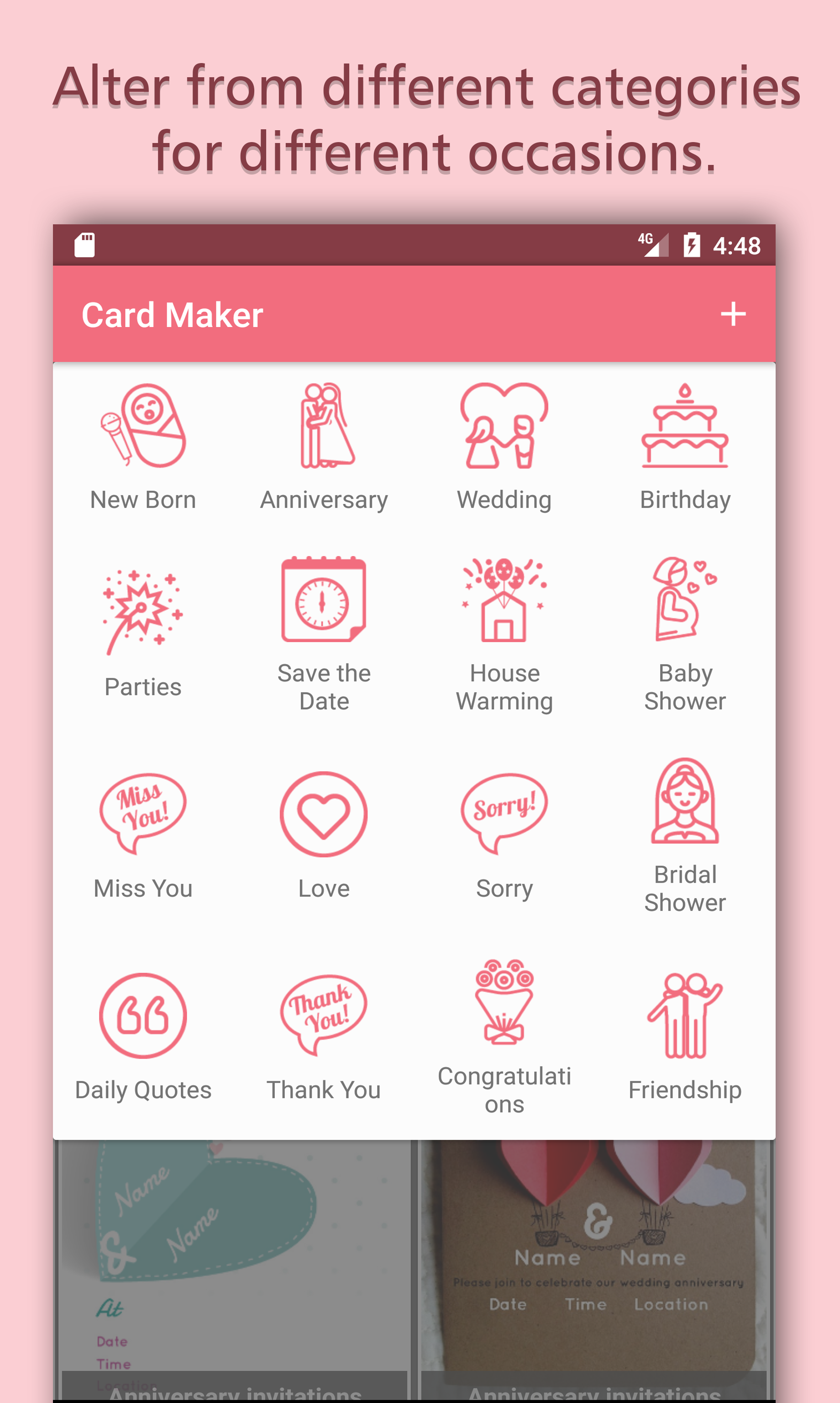 Invitation and Greeting Card Maker gallery image