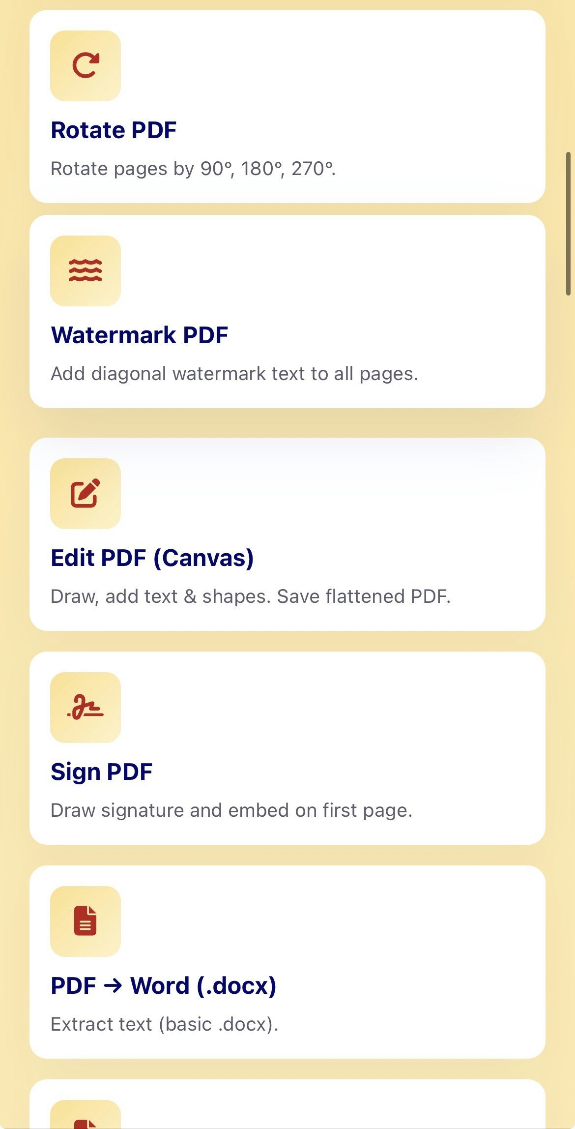 HTML to PDF Converter gallery image