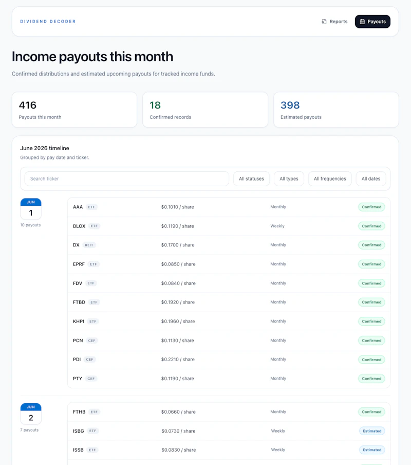 Dividend Decoder screenshot 7