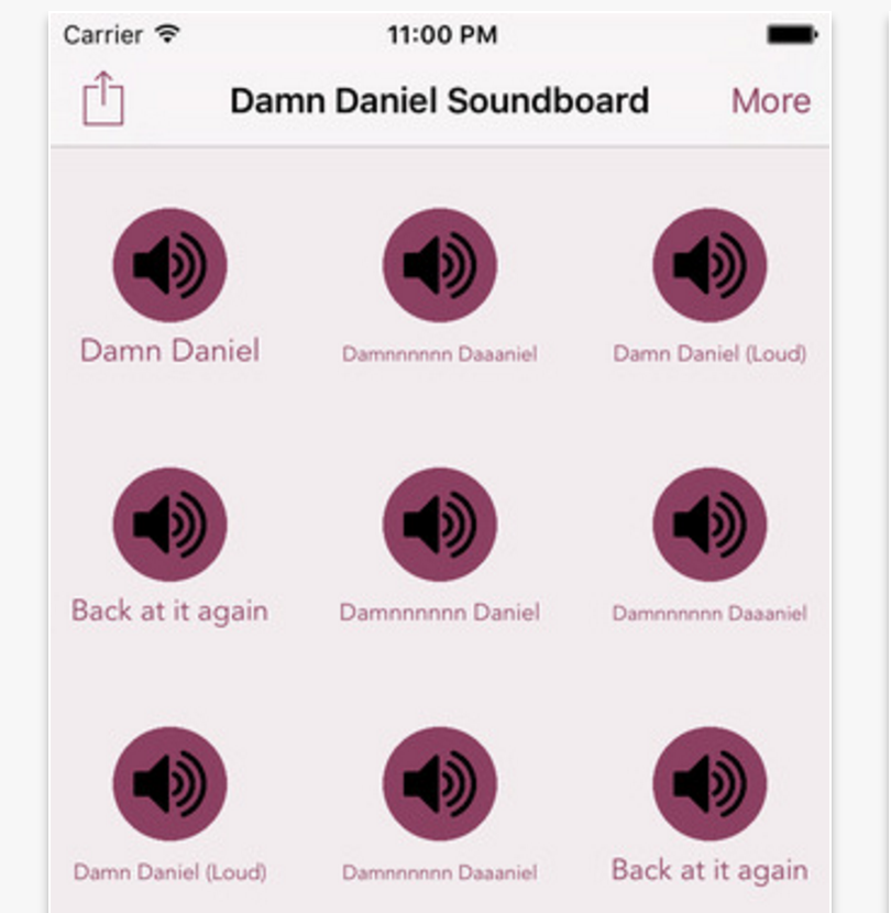 Damn Daniel Soundboard gallery image
