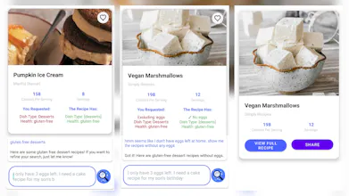 RecipeyAI - AI Recipe Search Assistant gallery image