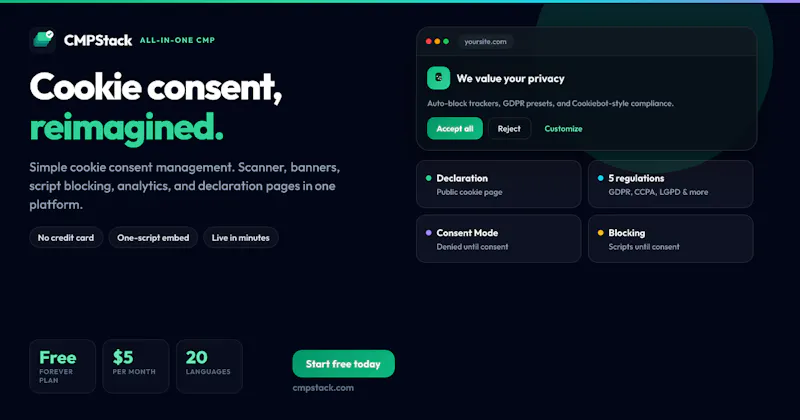 CMPStack screenshot 2