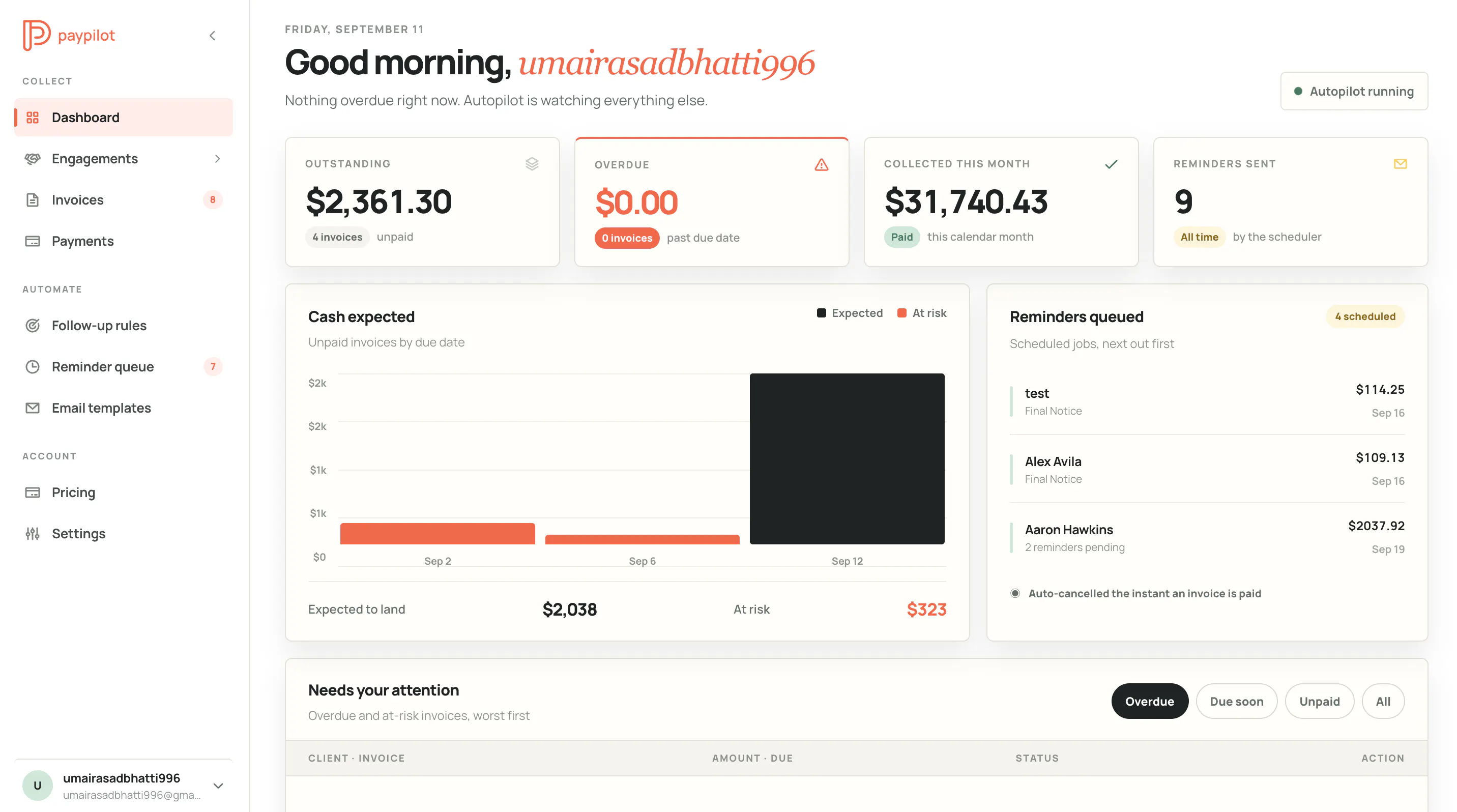 PayPilot · Automate Invoice Reminders gallery image