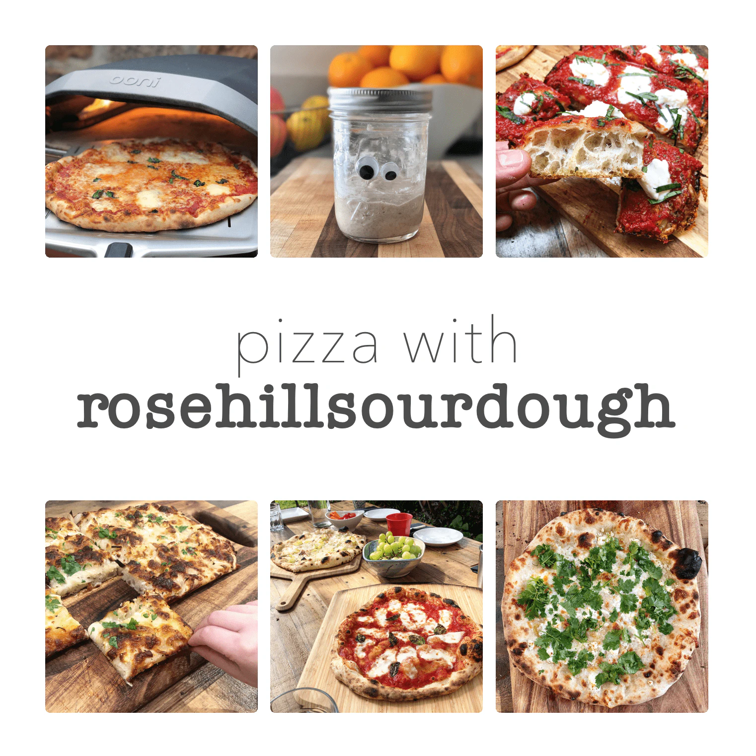 Pizza with Rosehill Sourdough