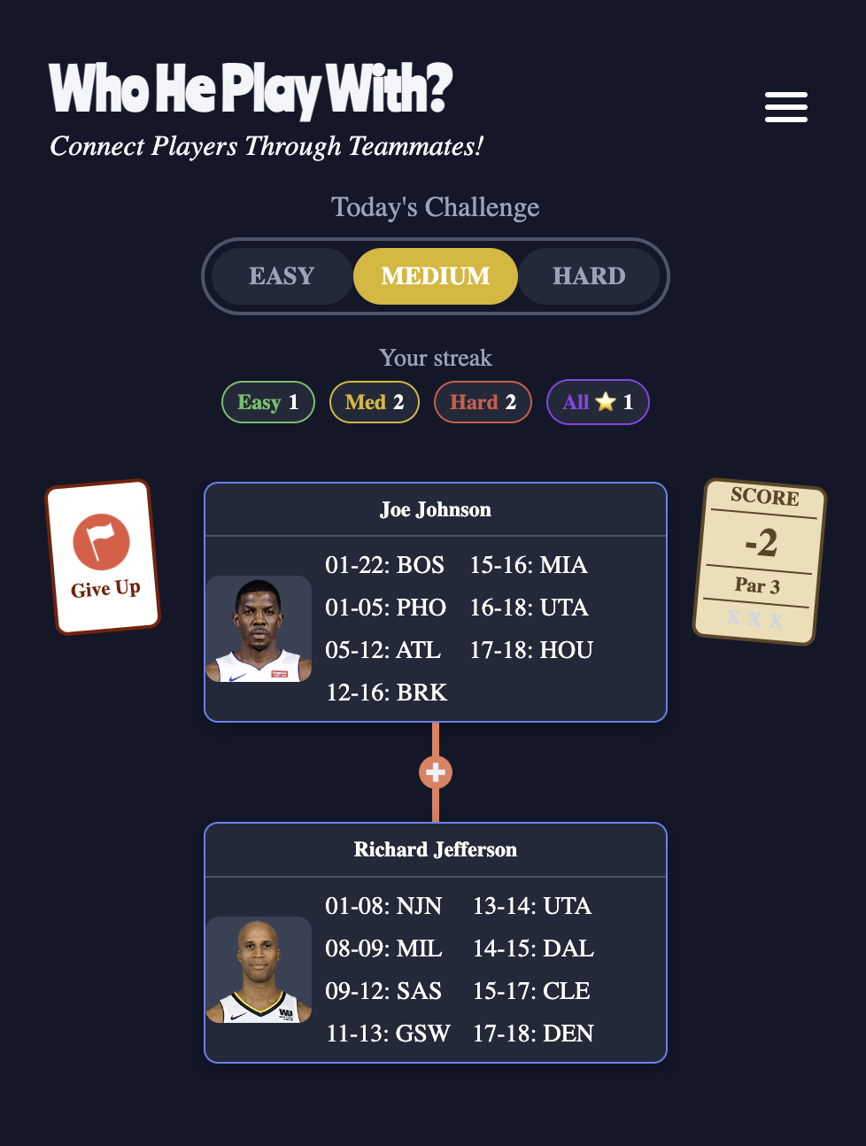 Who He Play With? - Screenshot 2 showing product features and functionality