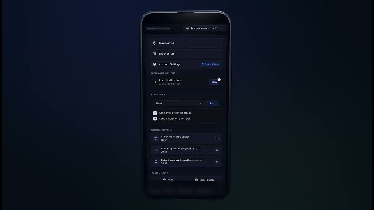 Runwhile, Your Mac, from anywhere. gallery image