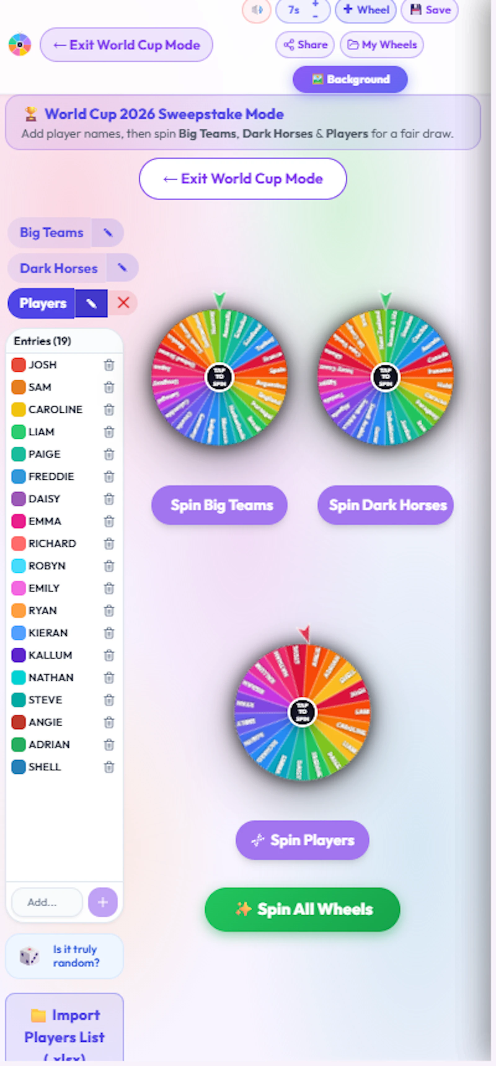 Wheelnamer screenshot 3