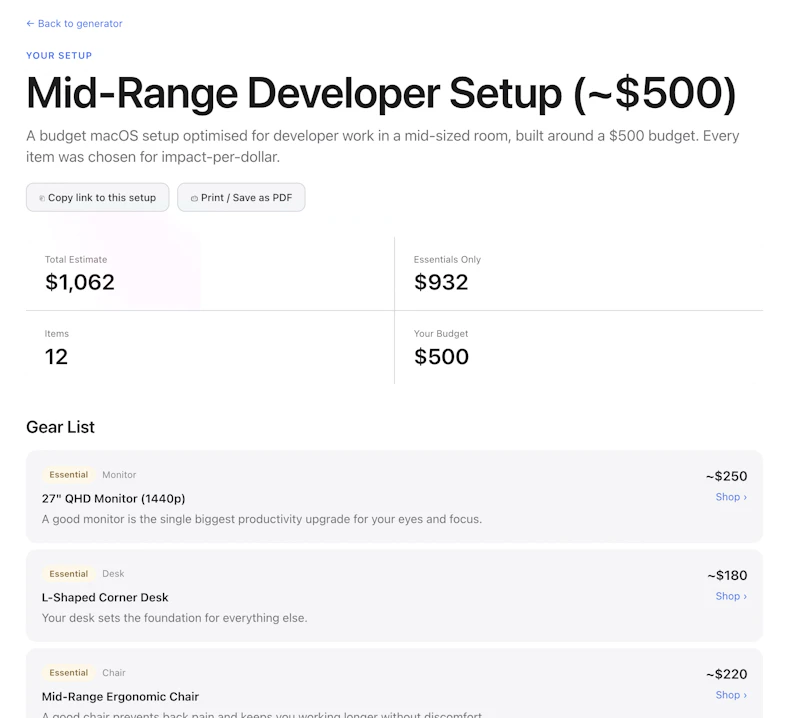 DeskDNA screenshot 2
