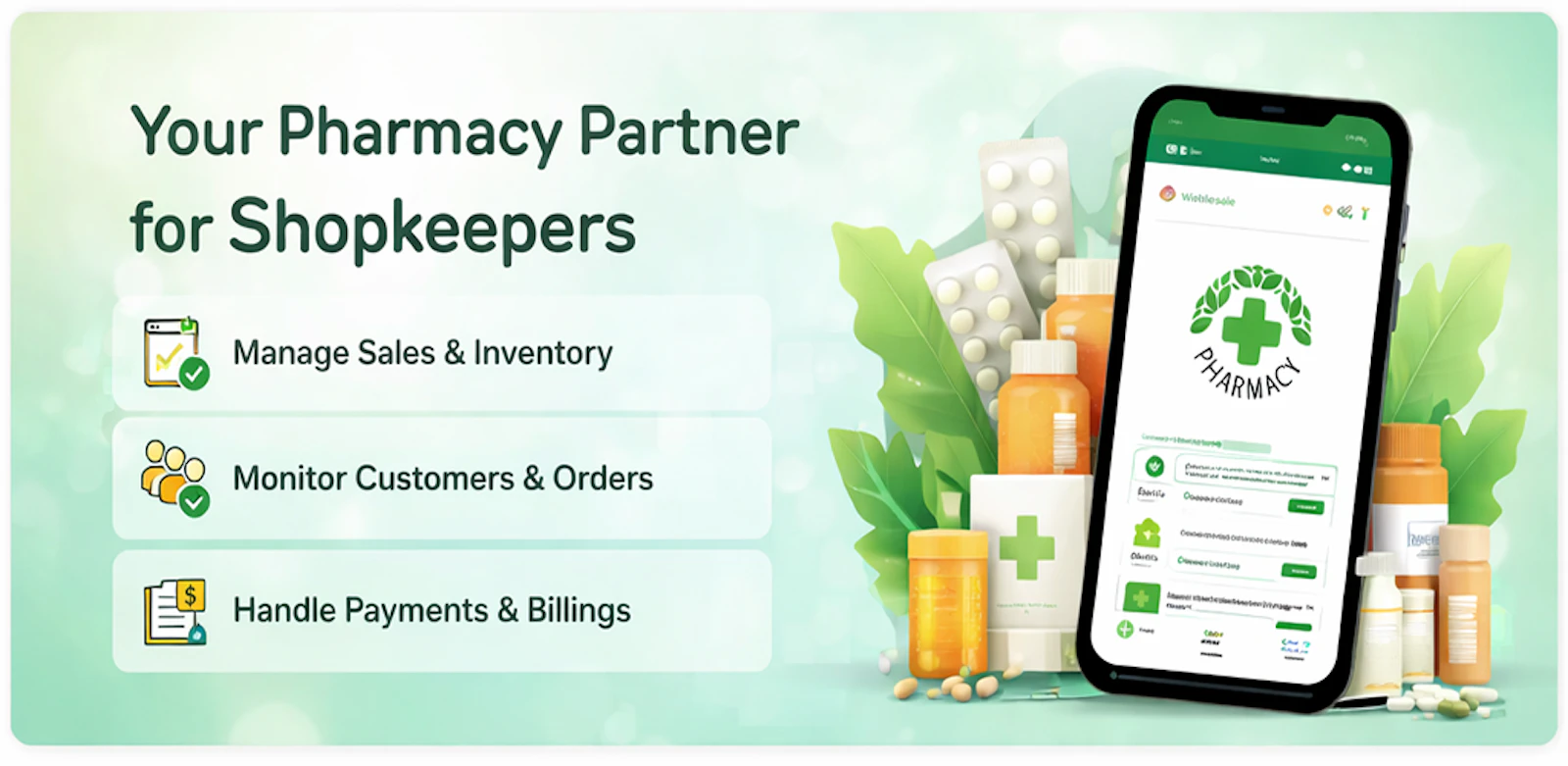 Pharmacy Store Management System screenshot 1