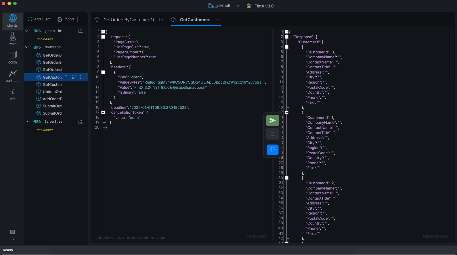 Fintx 3.0 - Çapraz platform GRPC Testi (Windows, MacOS, Linux) medya 2