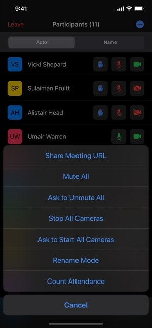 Attendant for Zoom gallery image