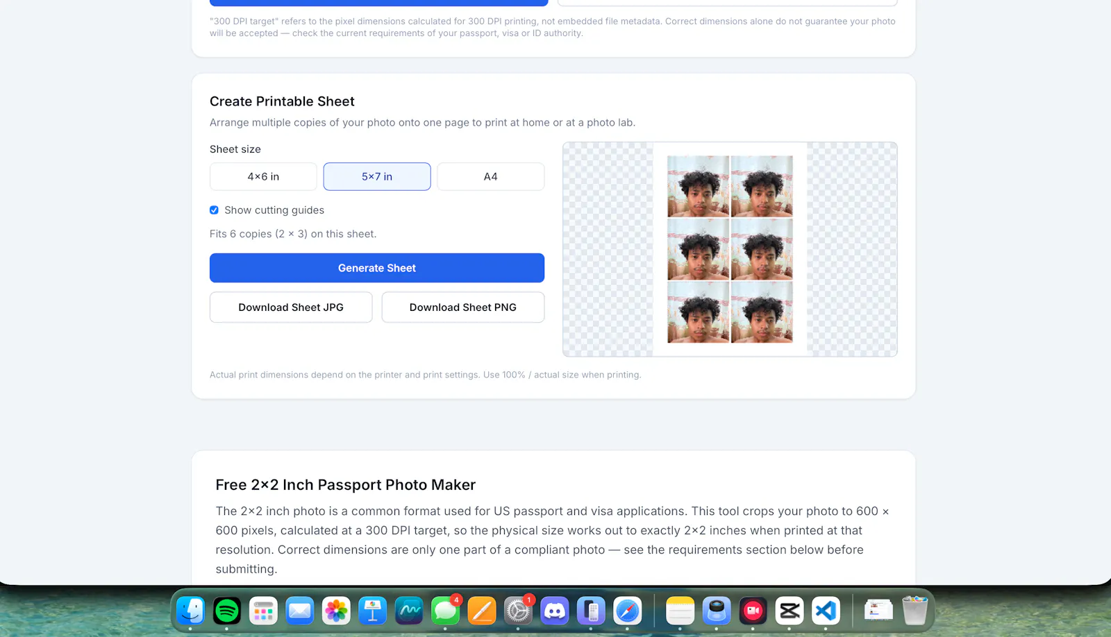 Passport Photo Maker screenshot 4
