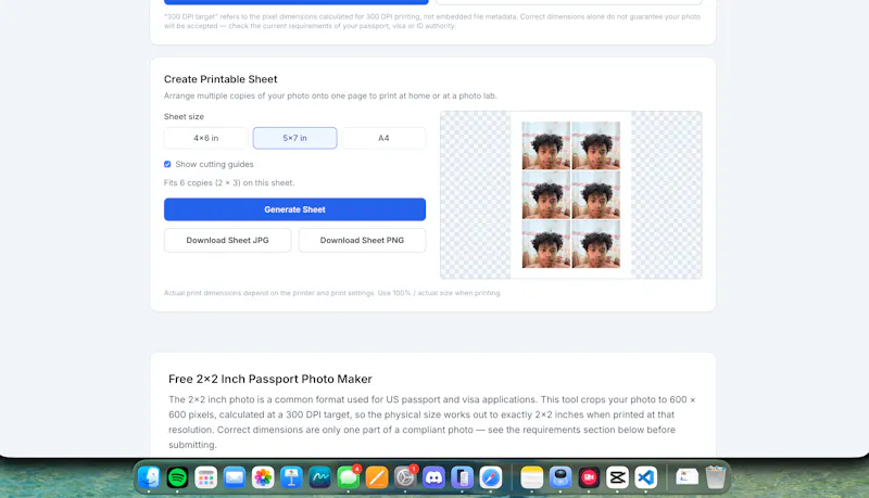 Passport Photo Maker screenshot 4