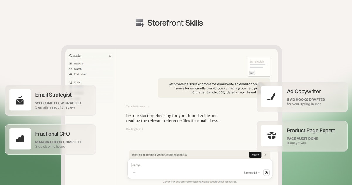 Storefront Skills gallery image