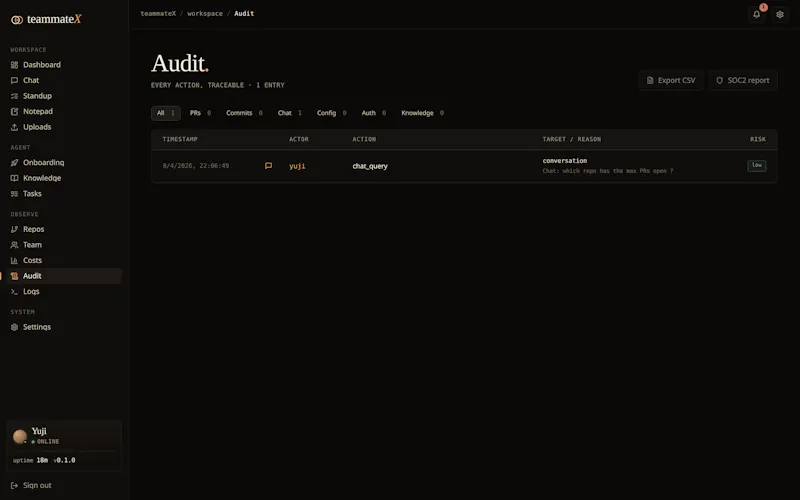 teammate X screenshot 11