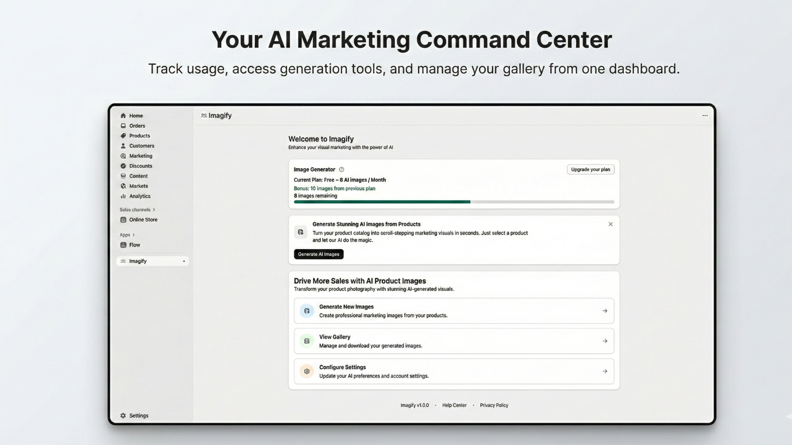 Imagify - Screenshot 5 showing product features and functionality