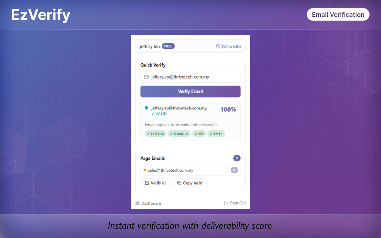 EzVerify gallery image
