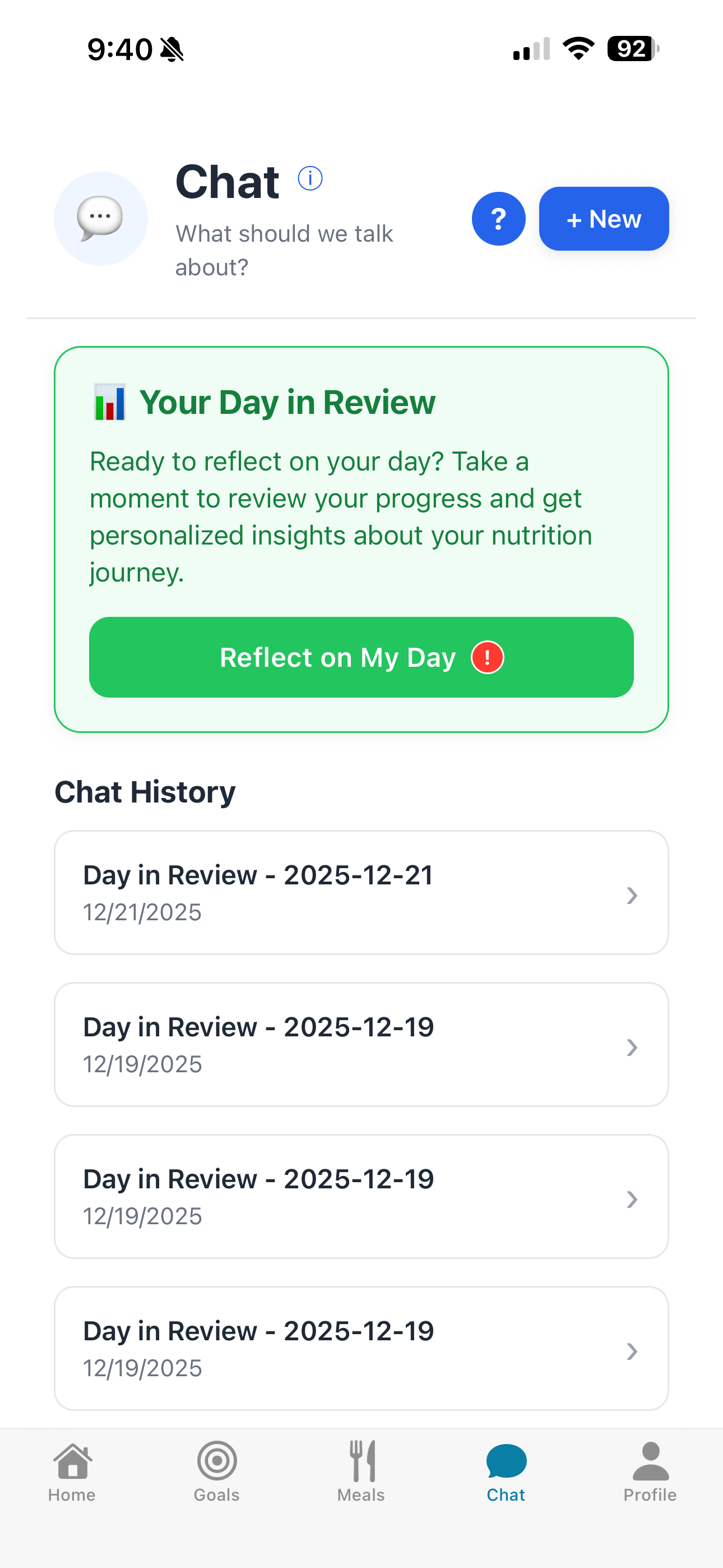 xCalorie - Screenshot 3 showing product features and functionality