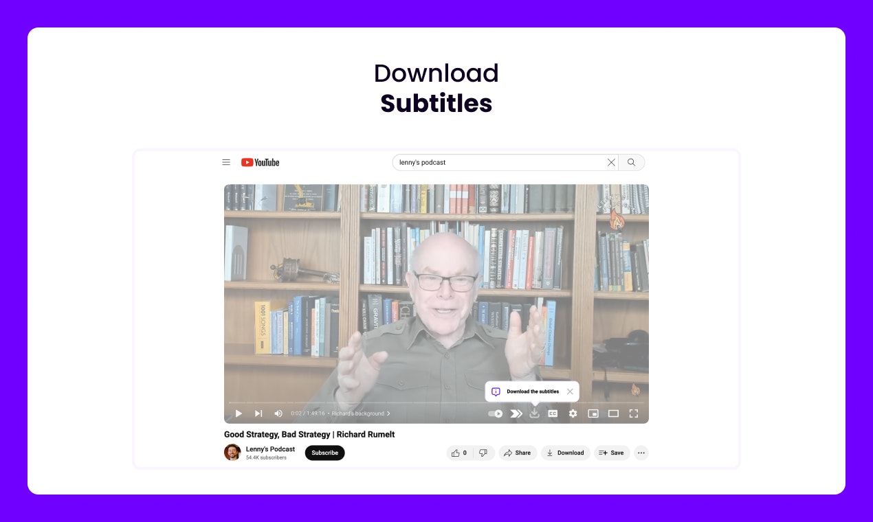 WordBook Yt E-Learning Chrome Extension media 4