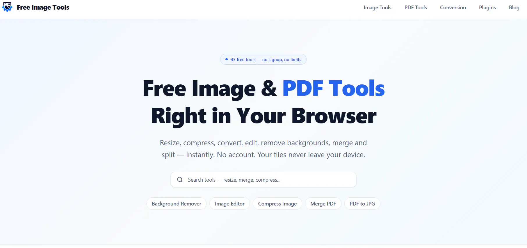 Free Image Tools gallery image