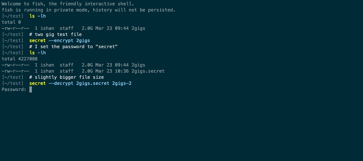 Secret gallery image