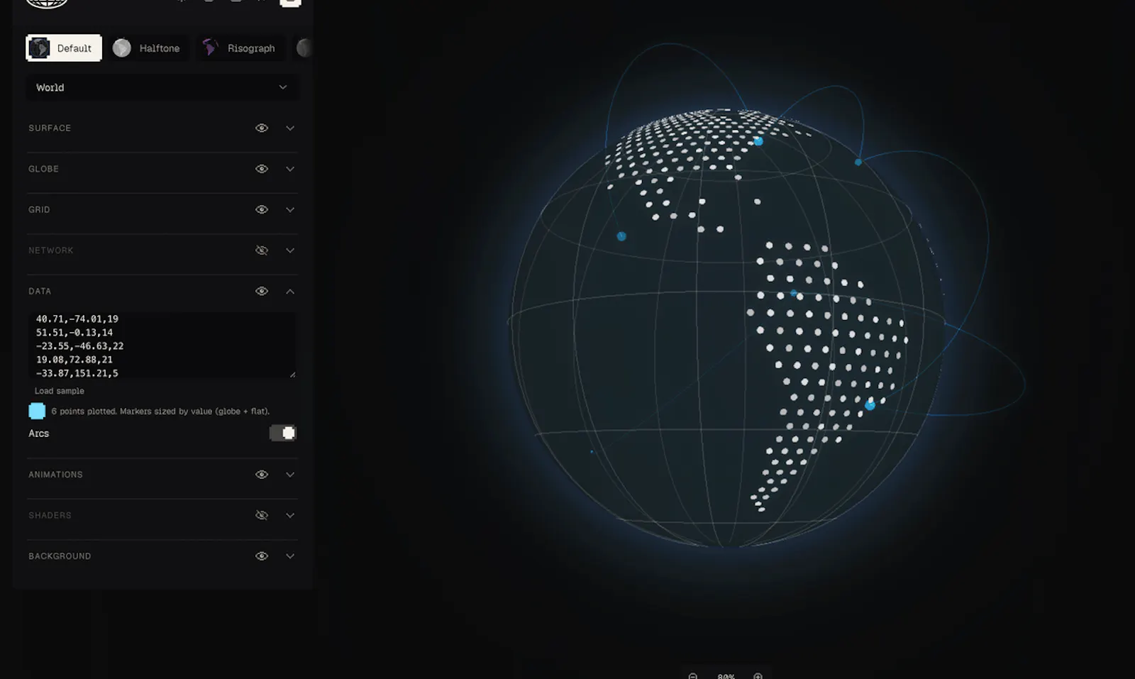 Globestudio screenshot 5
