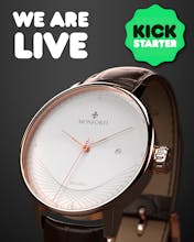 Kickstarter Live now - Italian Design watches Inspired by Leonardo da Vinci gallery image