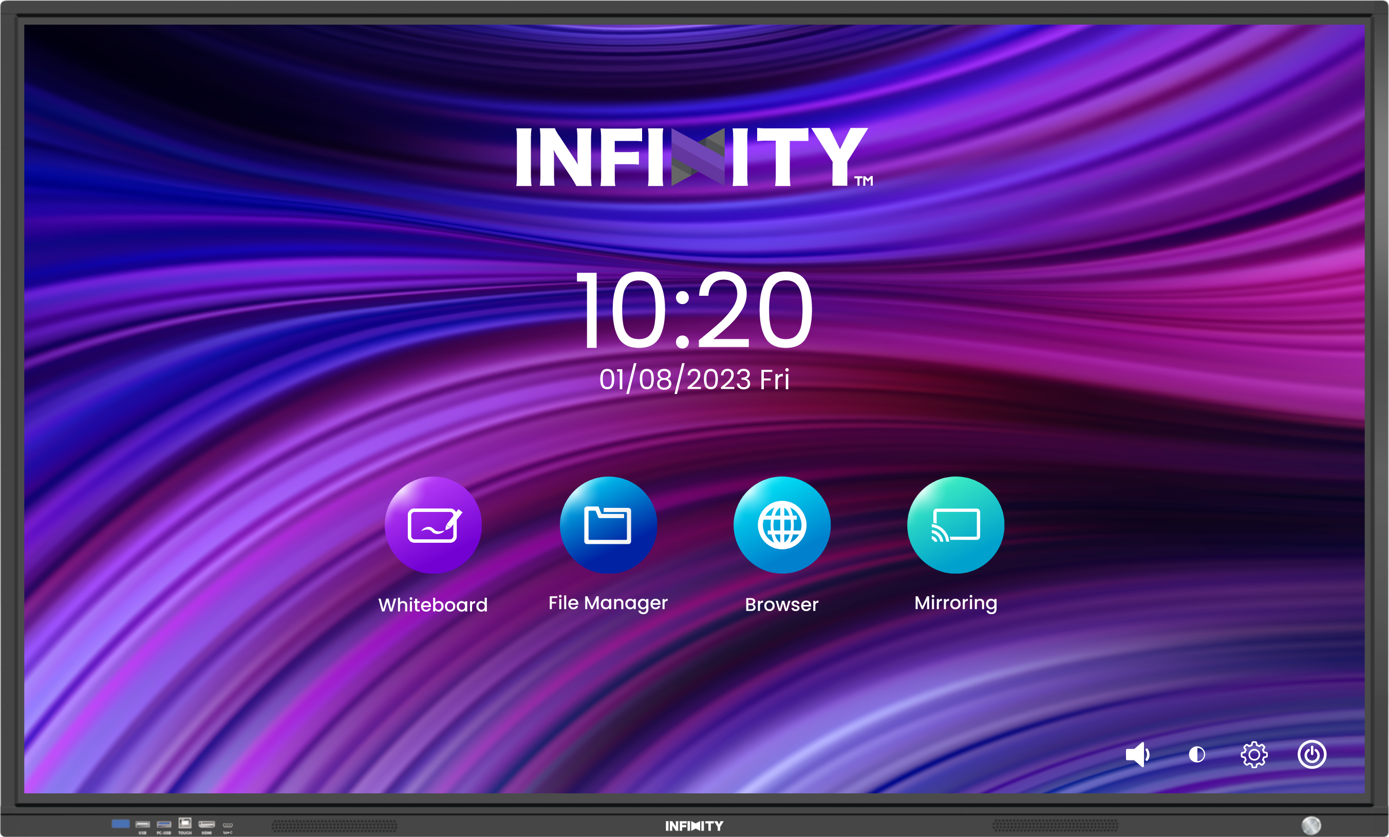 InfinityPro interactief display media 2