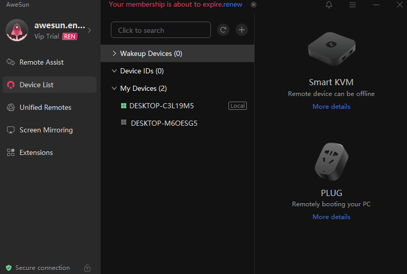AweSun Remote Desktop gallery image