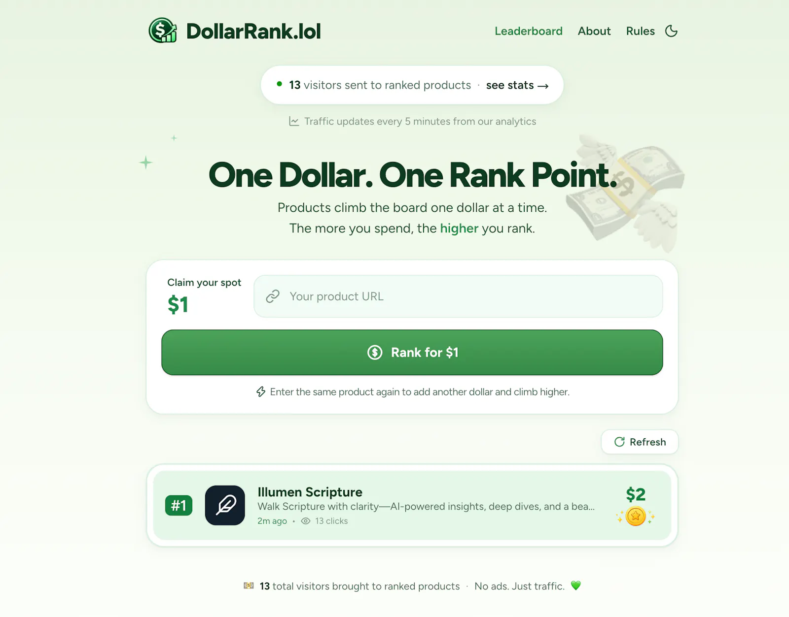 Dollar Rank screenshot 2