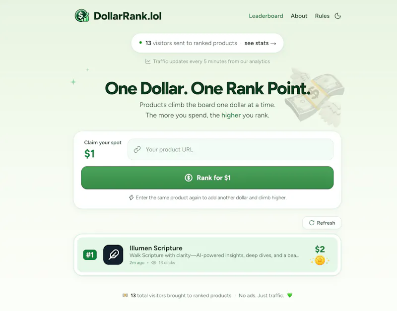 Dollar Rank screenshot 2