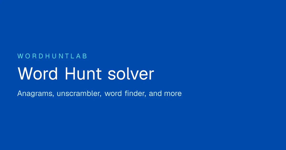 WordHuntLab gallery image