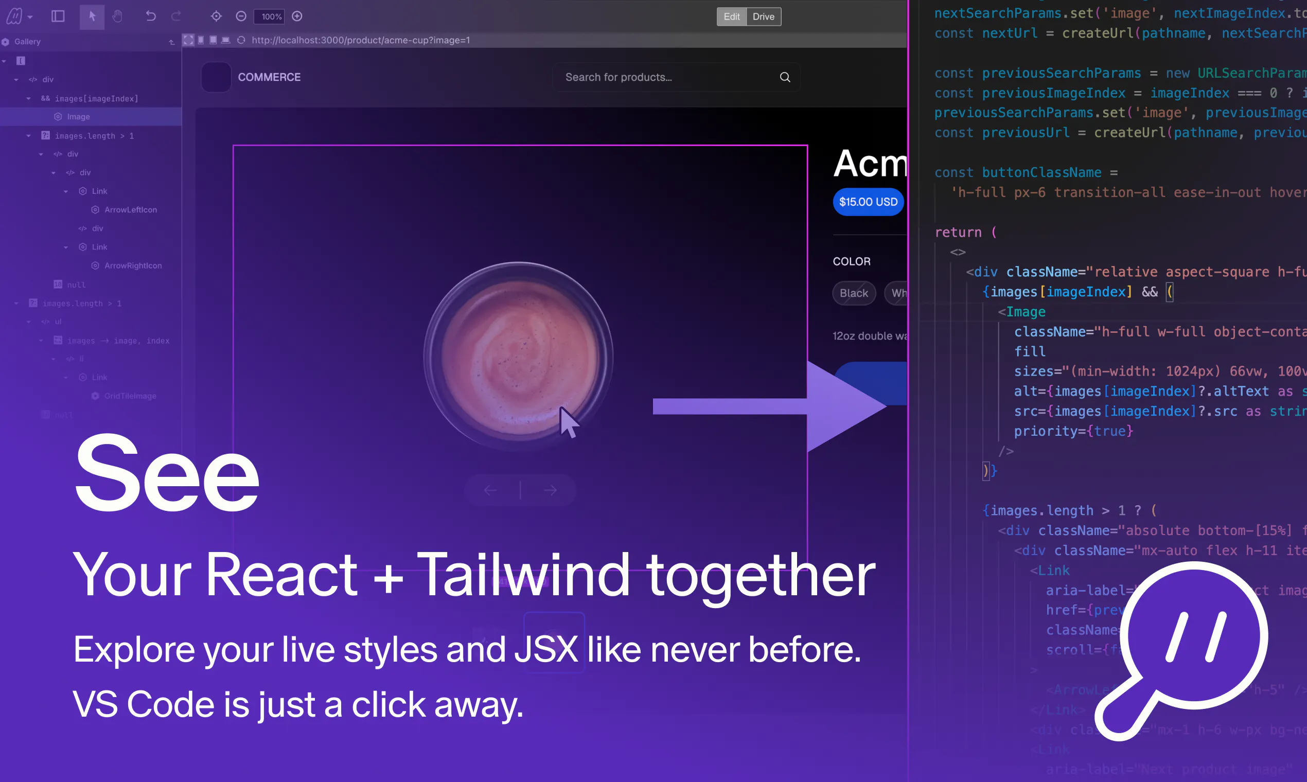 MightyMeld for Tailwind: Style your React app so fast | Product Hunt