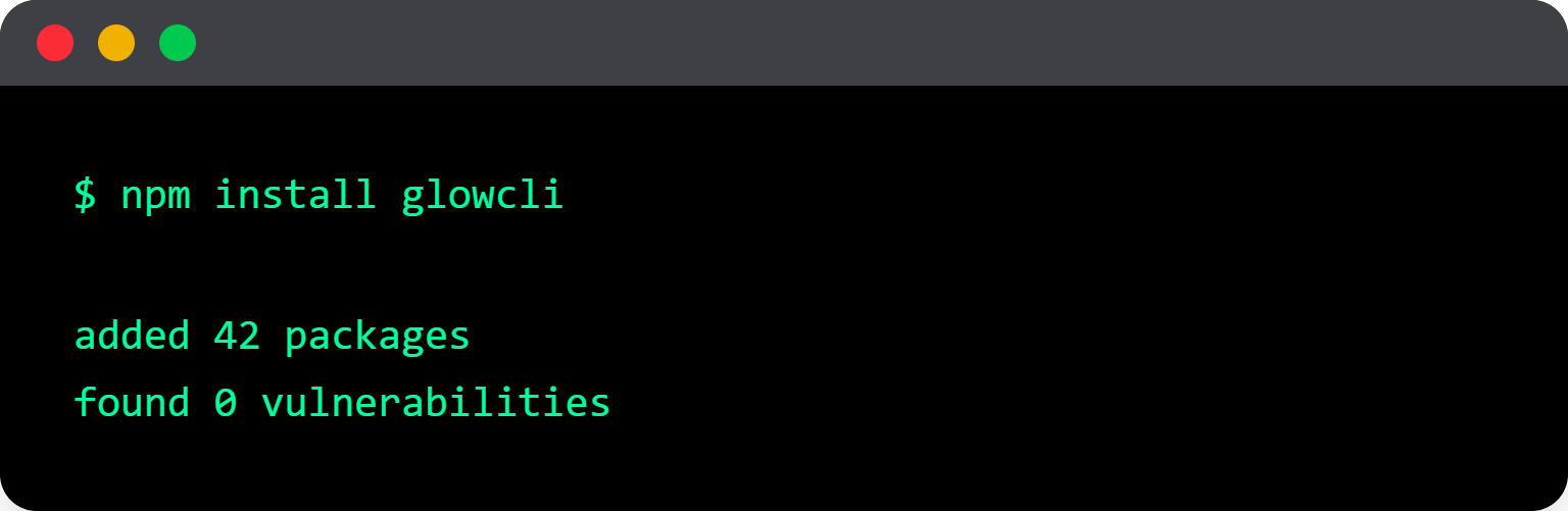 GlowCLI - Screenshot 2 showing product features and functionality
