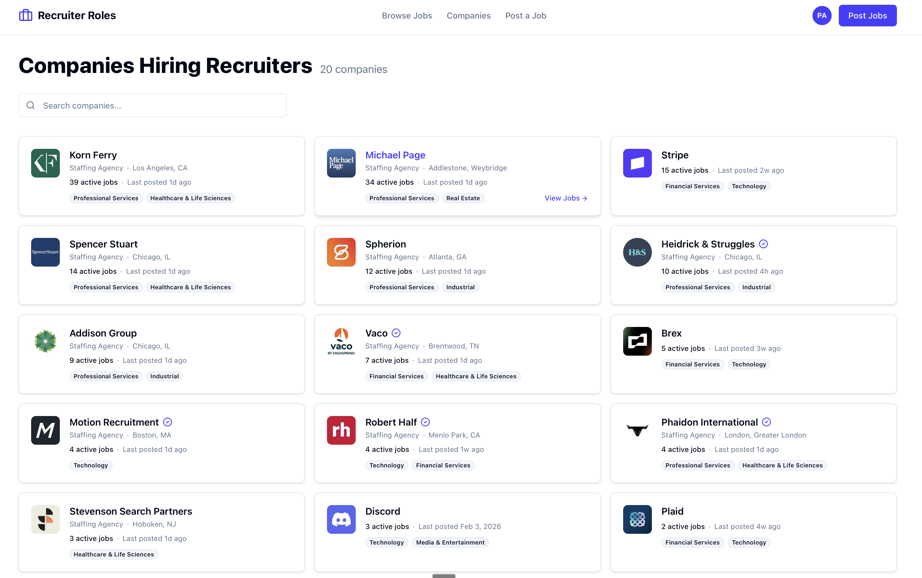 Recruiter Roles gallery image
