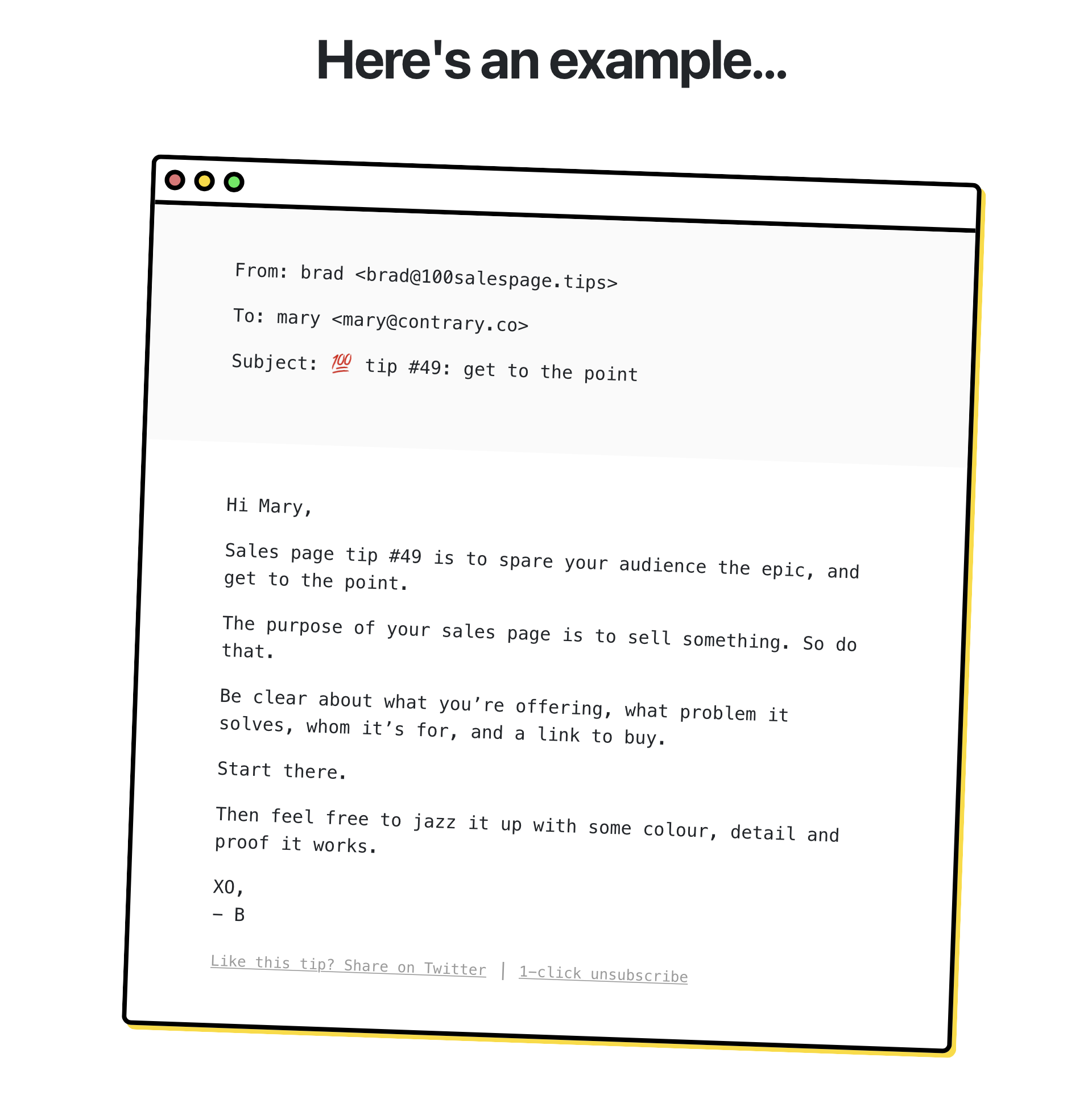 💯 Sales page tips gallery image