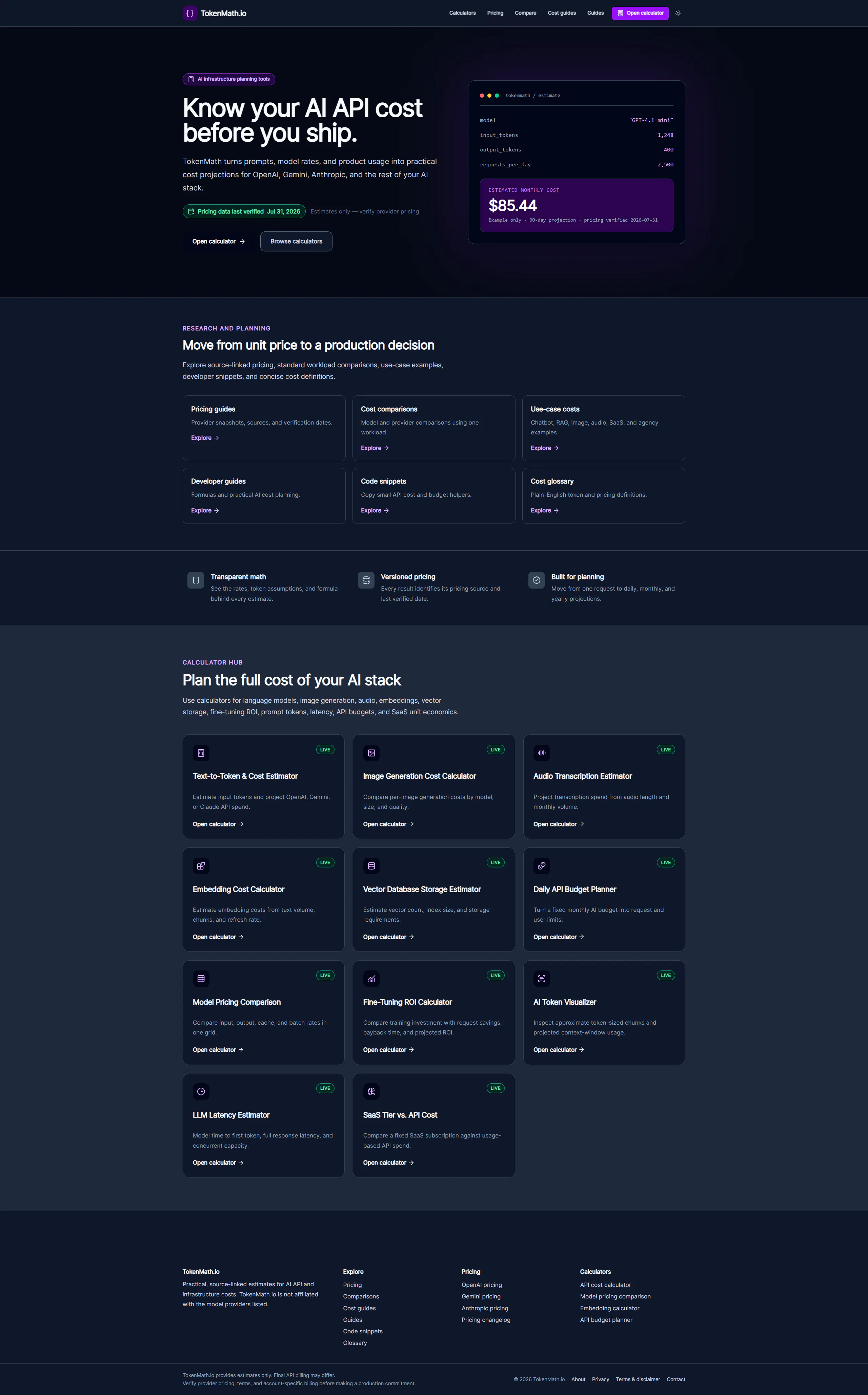 TokenMath.io gallery image