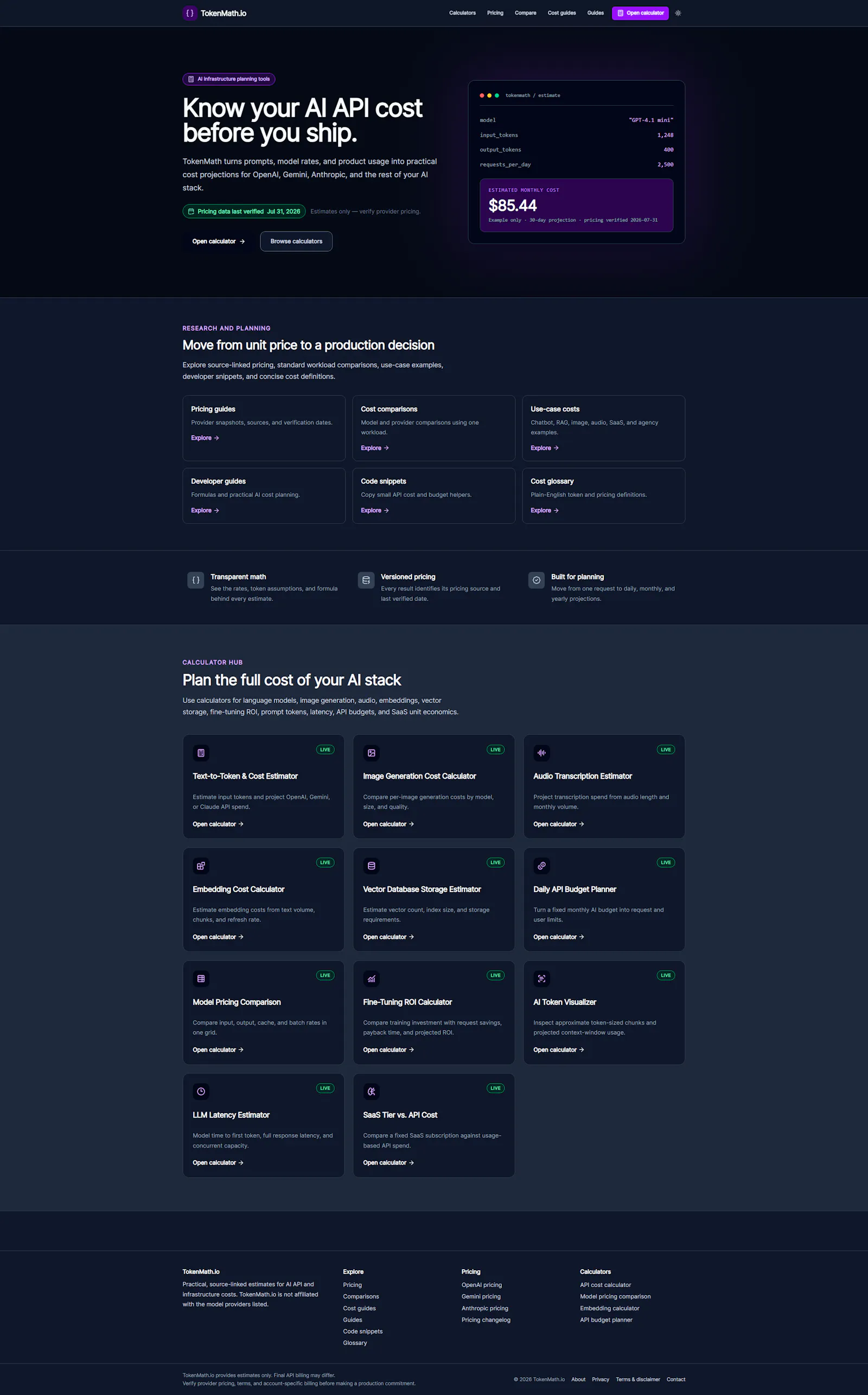 TokenMath.io screenshot 10