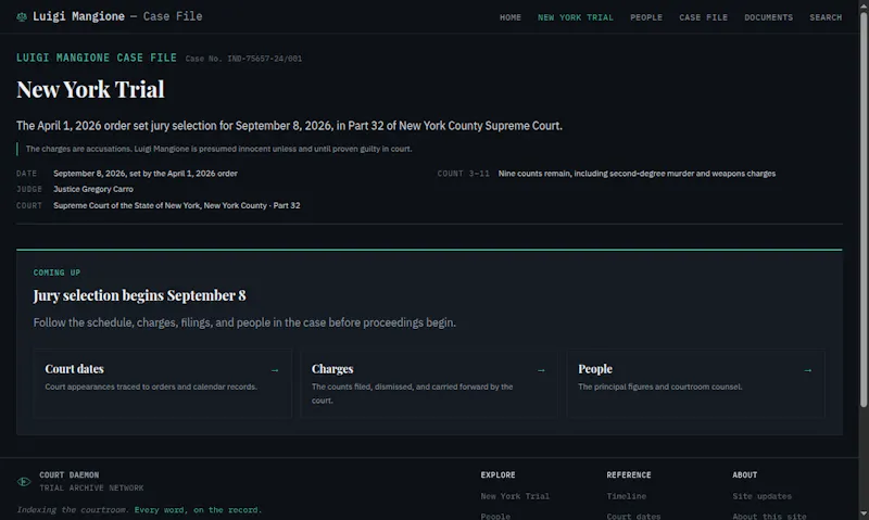 Court Daemon screenshot 5