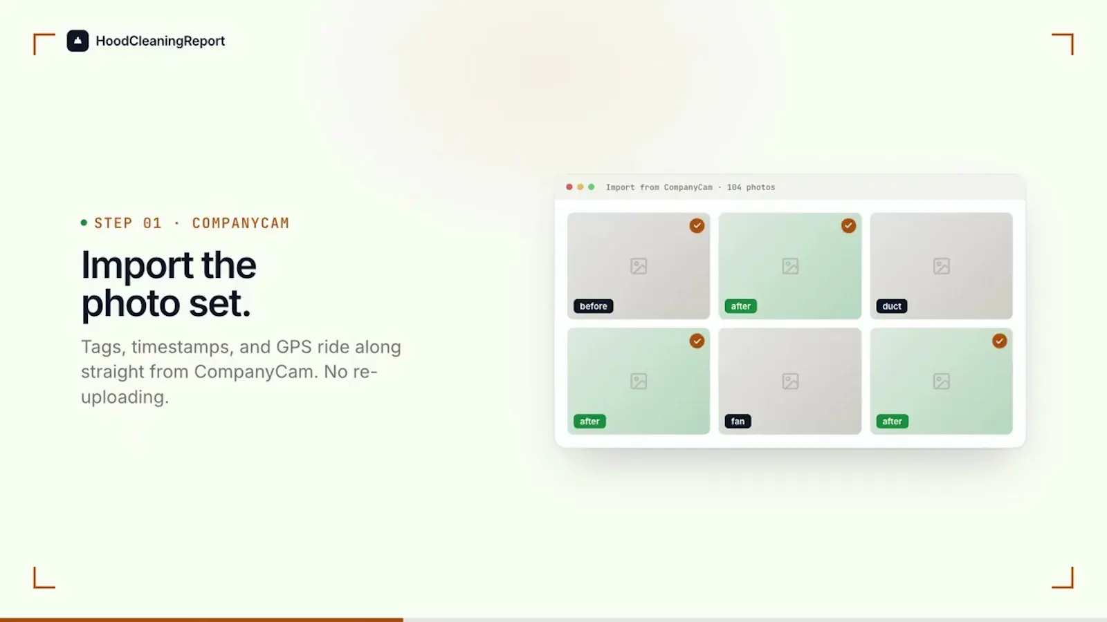 HoodCleaningReport screenshot 1 (video preview)