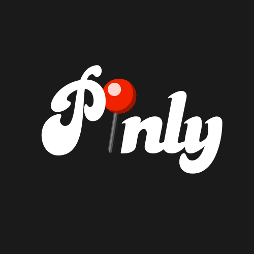 Pinly - Product Hunt launch logo and brand identity