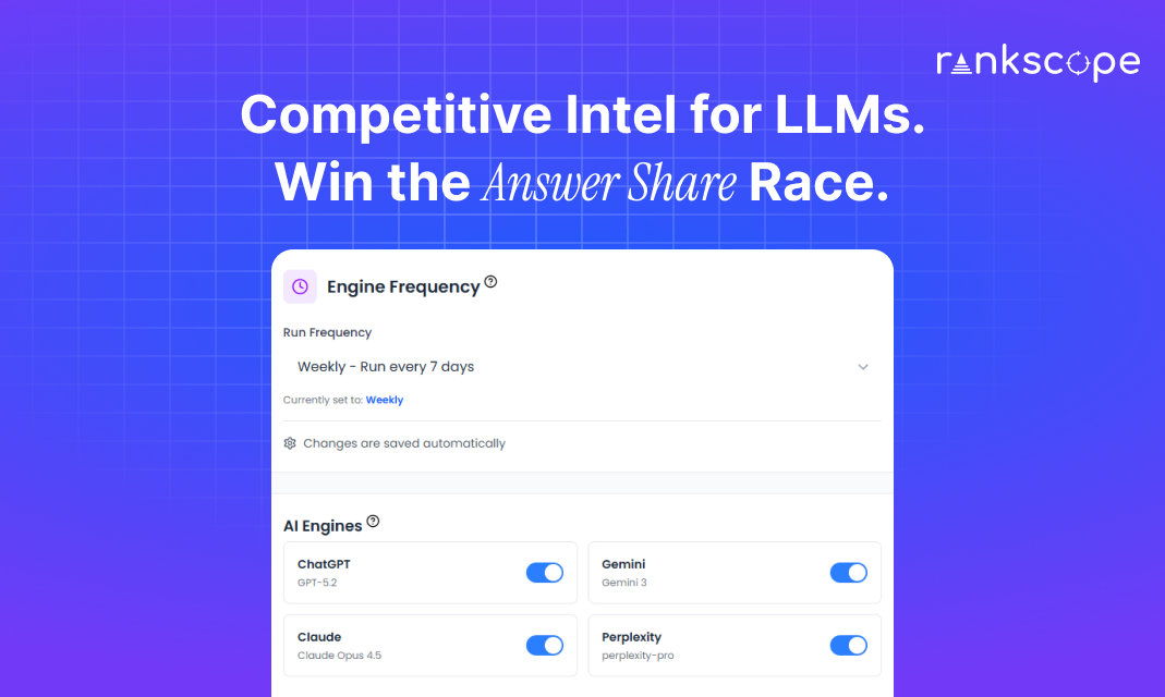 RankScope - Screenshot 2 showing product features and functionality