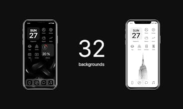 Minimalistic themes for iPhone gallery image