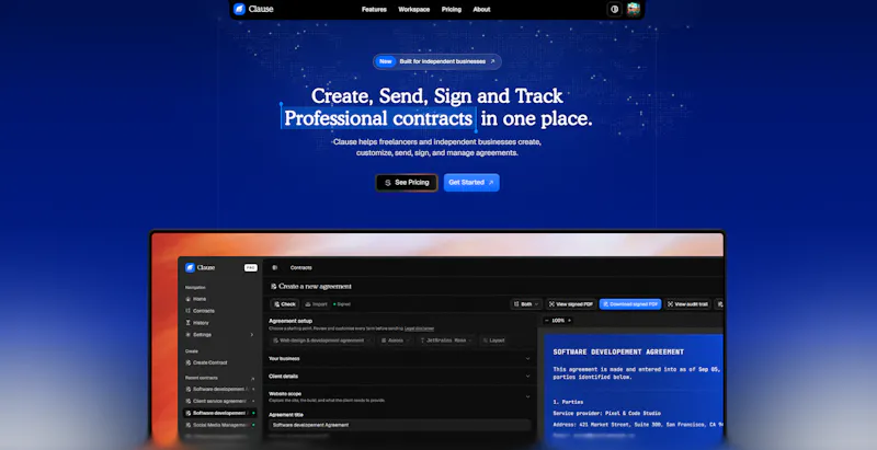 Clause screenshot 5