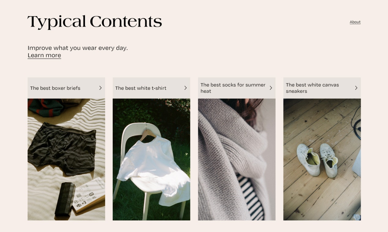 Typical Contents gallery image